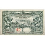 Francja, Beziers 20 Francs (1920) - bilet