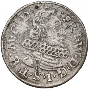 Śląsk, Fryderyk Wilhelm, Trojak Cieszyn 1624 HL - bardzo rzadki