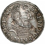 Transylvania, Gabriel Báthory, 3 Groschen 1612 - inverted 2 - rare