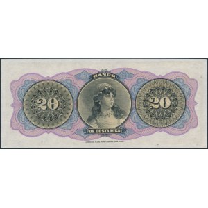 Kostaryka, 20 Pesos 1899