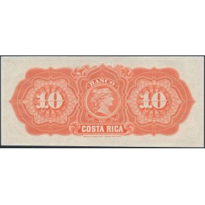 Costa Rica, 10 Pesos 1899