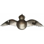 RAF Sweet Heart Badge - piękne wykonanie - srebro i emlia