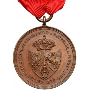 Medal z Gwiazdą Wytrwałości Powstania listopadowego - w jego 50. Rocznicę (1881)