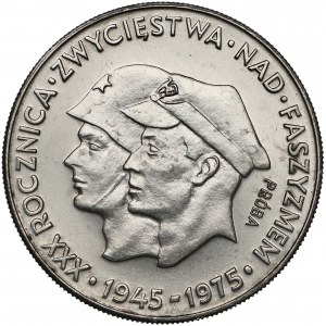 Próba NIKIEL 200 złotych 1975 Zwycięstwo nad Faszyzmem