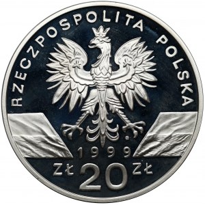 20 złotych 1999 Wilk