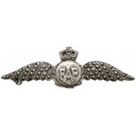 RAF Sweet Heart Badge - srebro i kamienie