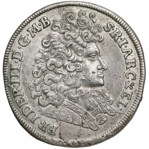 Niemcy, Prusy-Brandenburgia, Fryderyk III, 2/3 talara (gulden) 1690 LCS