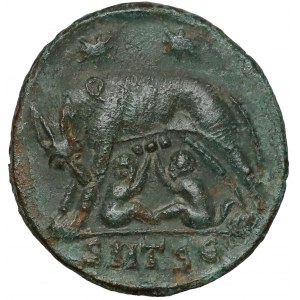 Constantine I, Follis, Thessaloniki - Urbs Roma