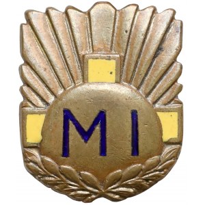 Odznaka Rycerstwa Niepokalanej - MI (Militia Immaculatae)