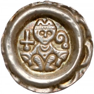 Niemcy, Augsburg, Hartmann II, Brakteat 1250-1286 - ex. Horn