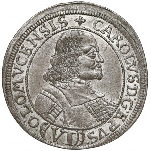 Austria, Ołomuniec, Karol, 6 krajcarów 1674