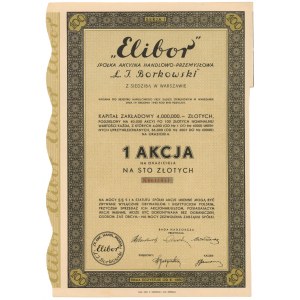 ELIBOR Sp. Akc. Handlowo-Przemysłowa Ł. J. BORKOWSKI, 100 zł