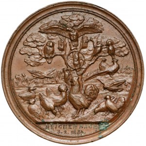 Niemcy, Medal za zasługi w hodowli drobiu 1884 r.