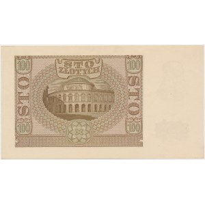 100 złotych 1940 - Ser.B - Falsyfikat ZWZ