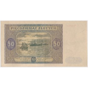 50 złotych 1946 - Ł - duża litera