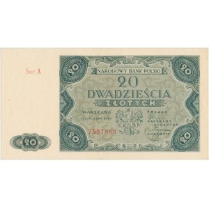 20 złotych 1947 - Ser.A