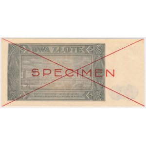 2 złote 1948 - SPECIMEN - B
