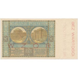 50 złotych 1925 - WZÓR - Ser.A