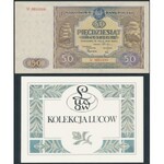 50 złotych 1946 - M - duża litera