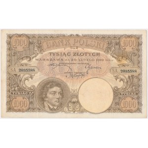 1.000 złotych 1919