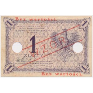 1 złoty 1919 - WZÓR - S.46 B