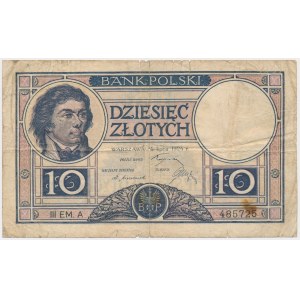 10 złotych 1924 - III EM. A