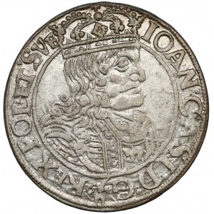 Jan II Kazimierz, Szóstak Lwów 1661 GBA - B.ŁADNY
