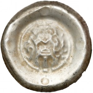Czechy, Wacław I / Przemysł II, Brakteat szeroki - rzadki