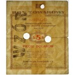 PEWEX 5 dolarów 1960 - WZÓR - numeracja bieżąca