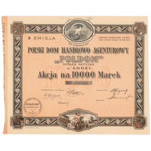 POLDOM Polski Dom Handlowo-Agenturowy, Em.2, 10.000 mkp 1922
