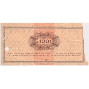 PEWEX 100 dolarów 1969 - WZÓR - Ek 0000000