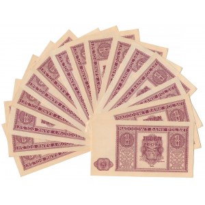 1 złoty 1946 - zestaw (15szt)