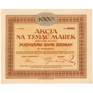 Poznański Bank Ziemian, Em.5, 1.000 mkp