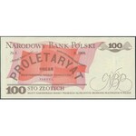 100 złotych 1988 - numer kolejny - TT 1234567