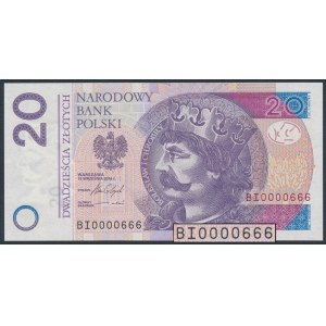 20 złotych 2016 - BI 0000666
