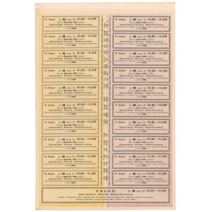 Akcyjny Bank Hipoteczny, Em.10, 10x 280 mkp 1921