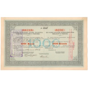 Galicyjsko-Bukowińskie..., 1.000 kr 1902 / 4.000 mkp 1921 / 500 zł 1924