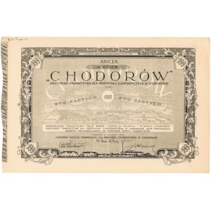 CHODORÓW..., Em.2, 100 zł 1928