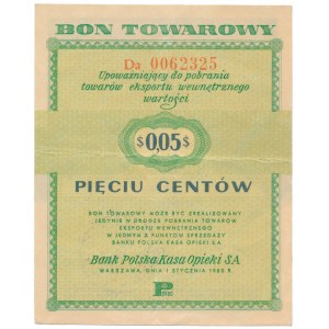 PEWEX 5 centów 1960 - Da