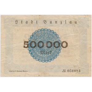 Bunzlau (Bolesławiec), 500.000 mk 1923