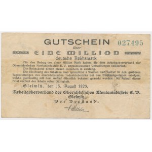 Gleiwitz (Gliwice), 1 mln mk 1923