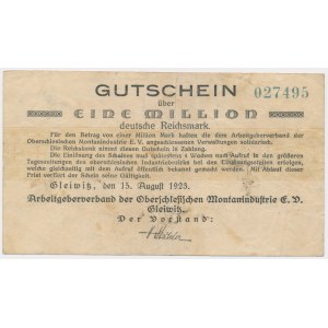 Gleiwitz (Gliwice), 1 mln mk 1923