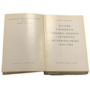 Jabłoński- Katalog Papierowych Pieniędzy Polskich 1794-1965