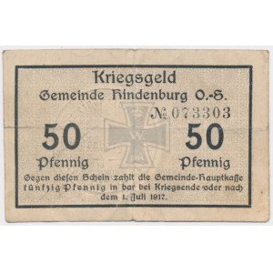 Hindenburg (Zabrze), 50 pfg (1917)