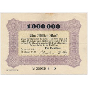 Haynau (Chojnów), 1 mln mk 1923 - B
