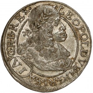 Austria, Leopold I, 6 krajcarów 1664, Wiedeń