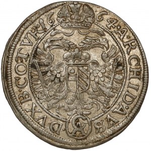 Austria, Leopold I, 6 krajcarów 1664, Wiedeń