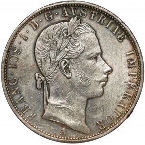 Austria, Franz Joseph I, 1 florin 1858 A