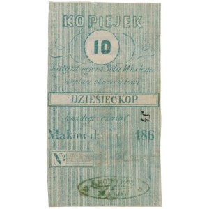 Maków, J. Horowicz, 10 kopiejek 1861