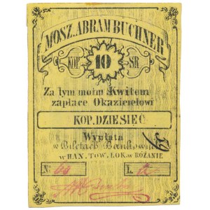 Rożany, Mosz. Abram Buchner, 10 kopiejek (XIX w.)